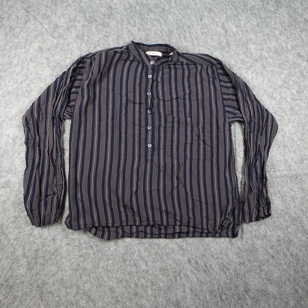 DOEN Top Womens Small Navy Oakley Sorrento Stripe